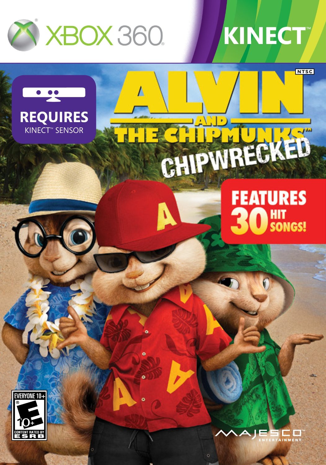 360: ALVIN AND THE CHIPMUNKS: CHIPWRECKED (KINECT) (COMPLETE) 360: ALVIN AND THE CHIPMUNKS: CHIPWRECKED (KINECT) (COMPLETE)